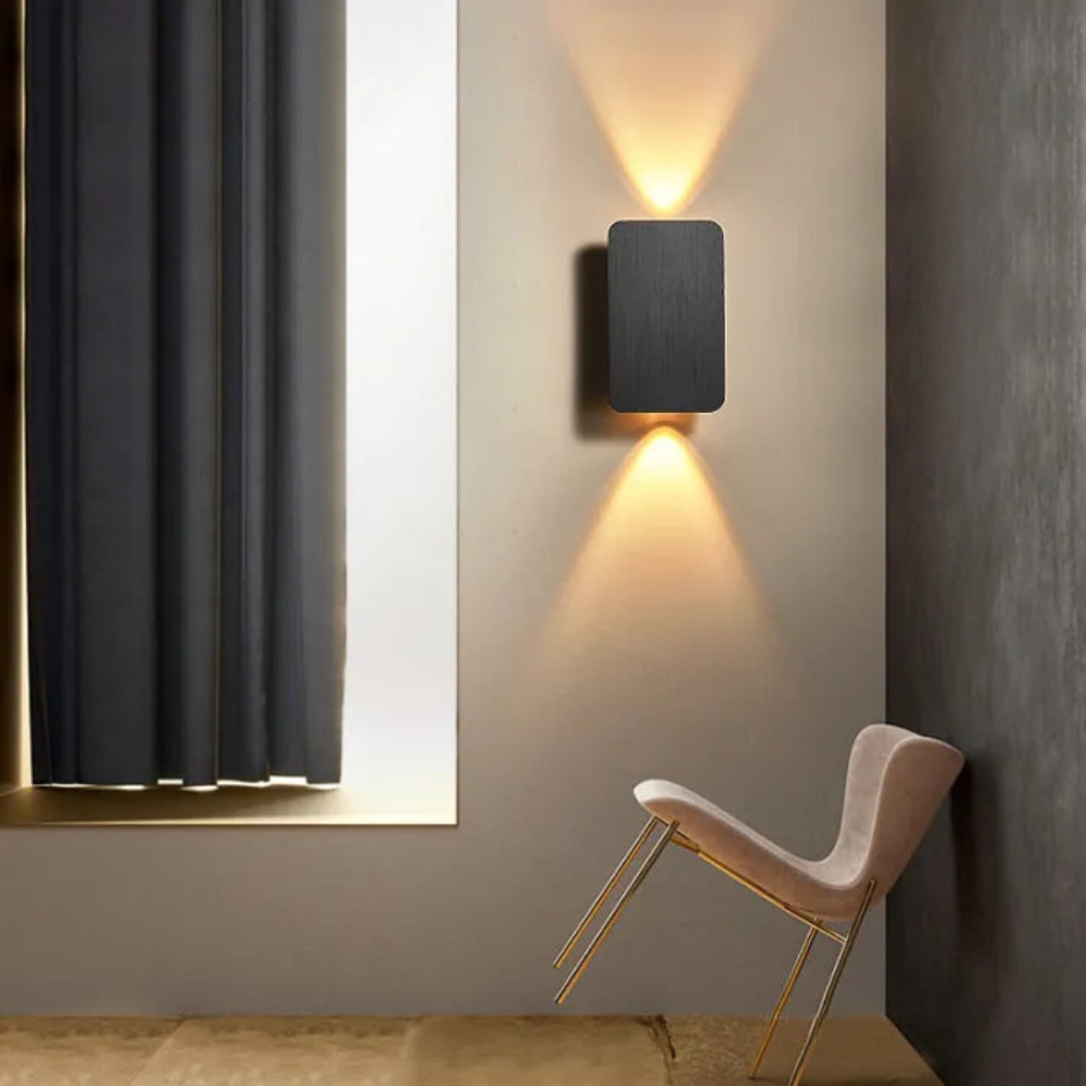 Modern Rectangular LED Wall Lamp | Sleek Indoor Lighting for Hallways and Bedrooms