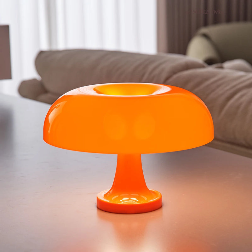 Modern Mushroom Table Lamp | Minimalist Decorative Light for Bedroom or Bedside