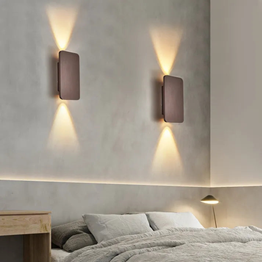 Modern Rectangular LED Wall Lamp | Sleek Indoor Lighting for Hallways and Bedrooms