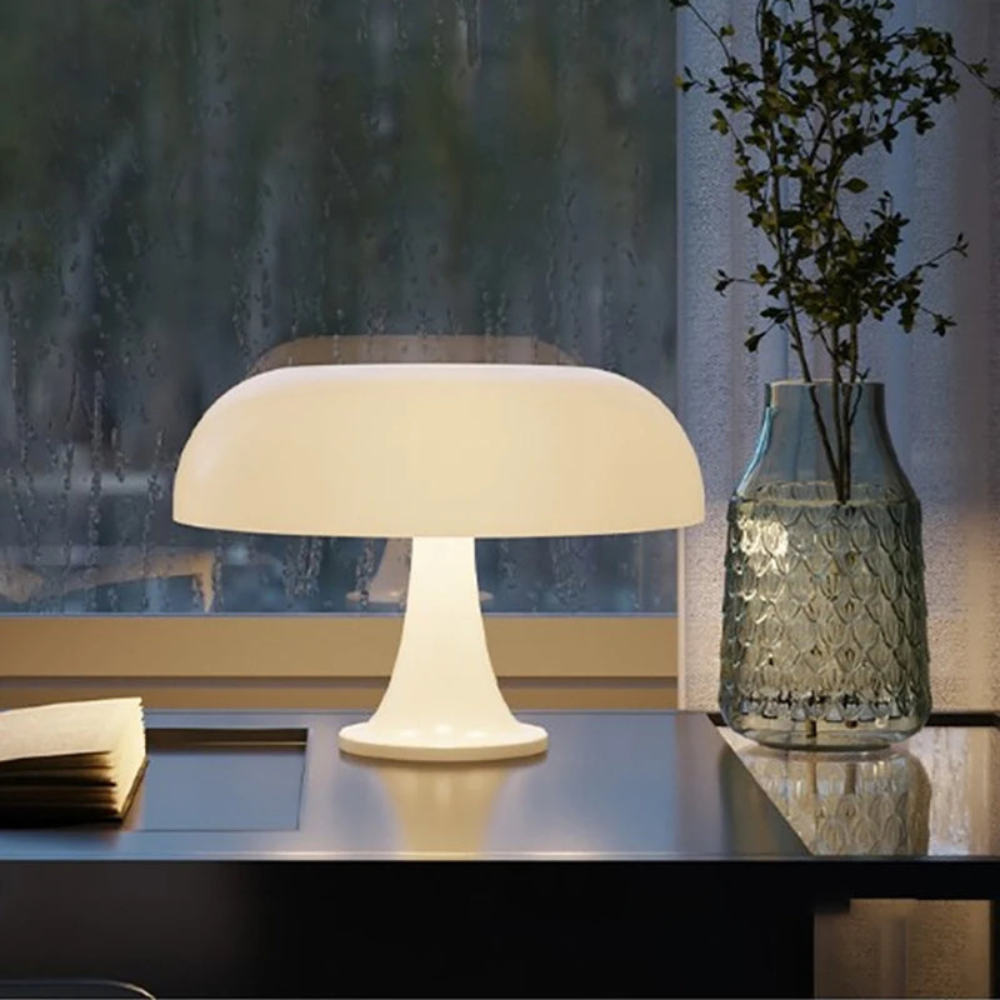 Modern Mushroom Table Lamp | Minimalist Decorative Light for Bedroom or Bedside