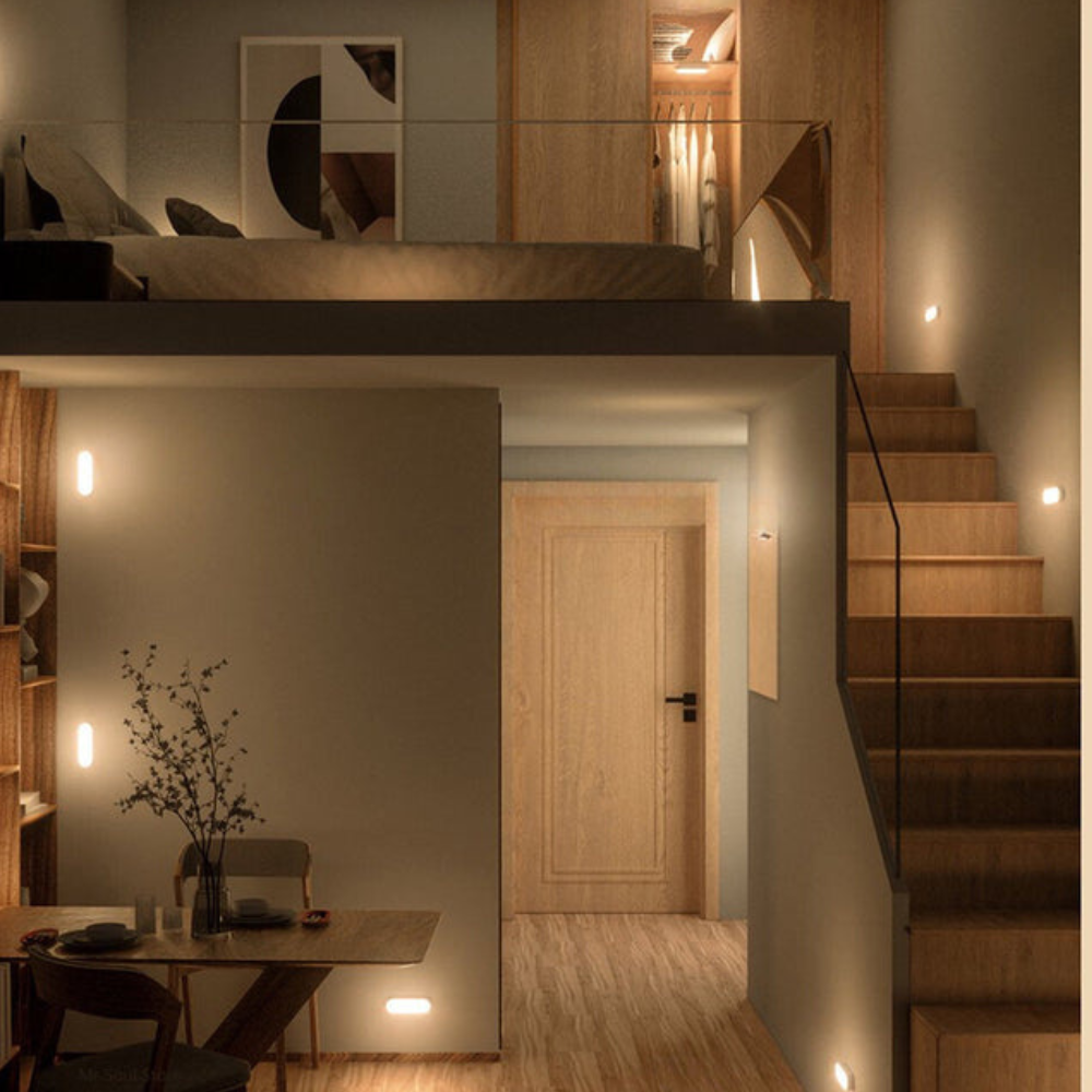 Hallway Modern Wall Lamp | Motion Sensor Wireless Indoor Lighting