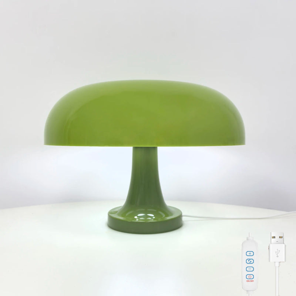 Modern Mushroom Table Lamp | Minimalist Decorative Light for Bedroom or Bedside