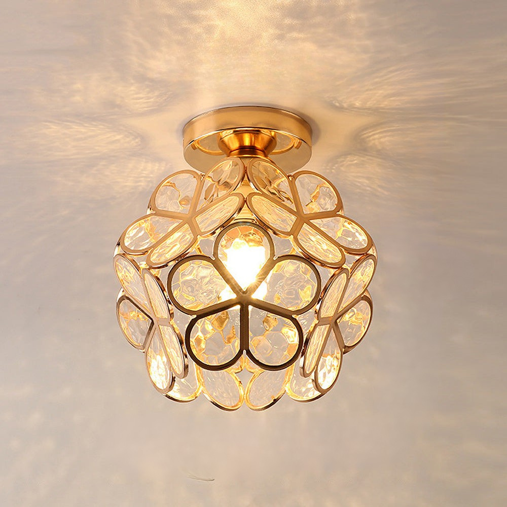 Ceiling Light | Flower Style Flush Mount Fixture