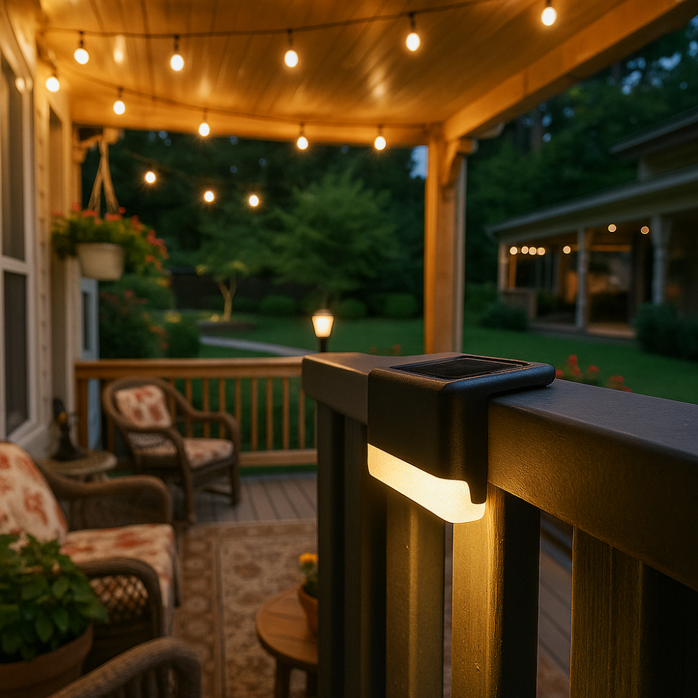 Garden Solar LED Wall Lights | Automatic Outdoor Lighting