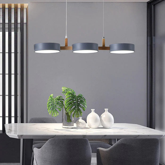 Dining Room Modern Pendant Light | Multi Cylinder Nordic Design