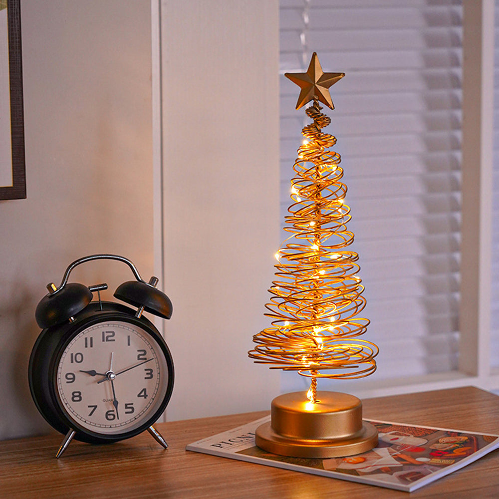 Christmas Table Decoration | Spiral Tree Light