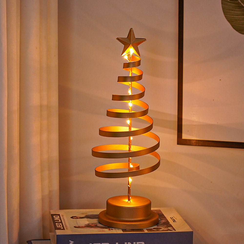 Christmas Table Decoration | Spiral Tree Light