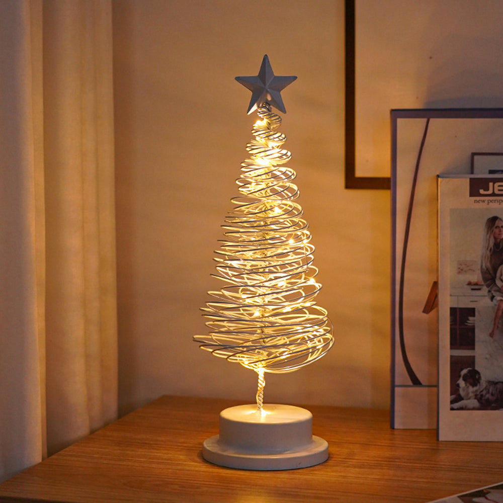 Christmas Table Decoration | Spiral Tree Light