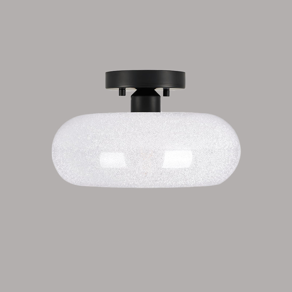 Ceiling Light | Modern Round Semi Flush Fixture