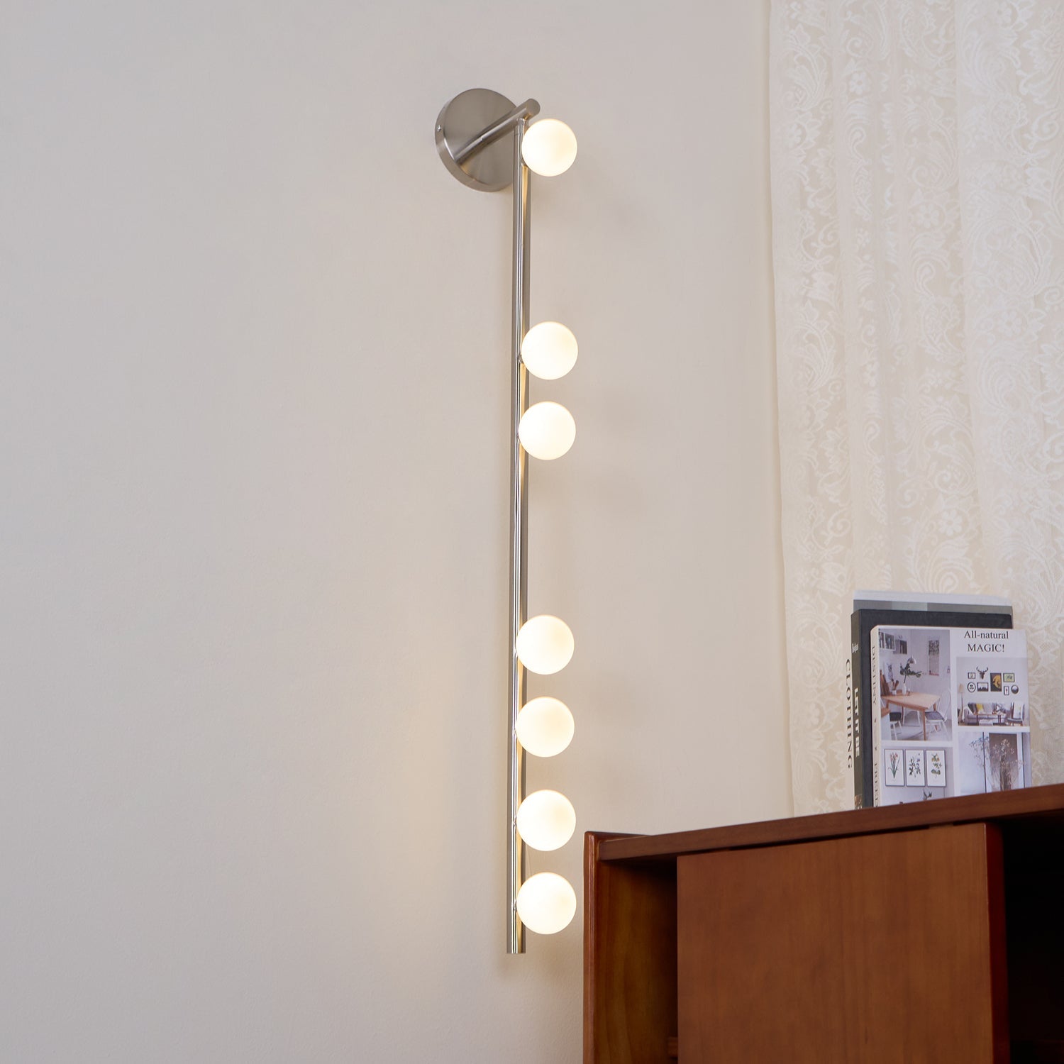 Wall Light Base | Multi-Head Vertical Design