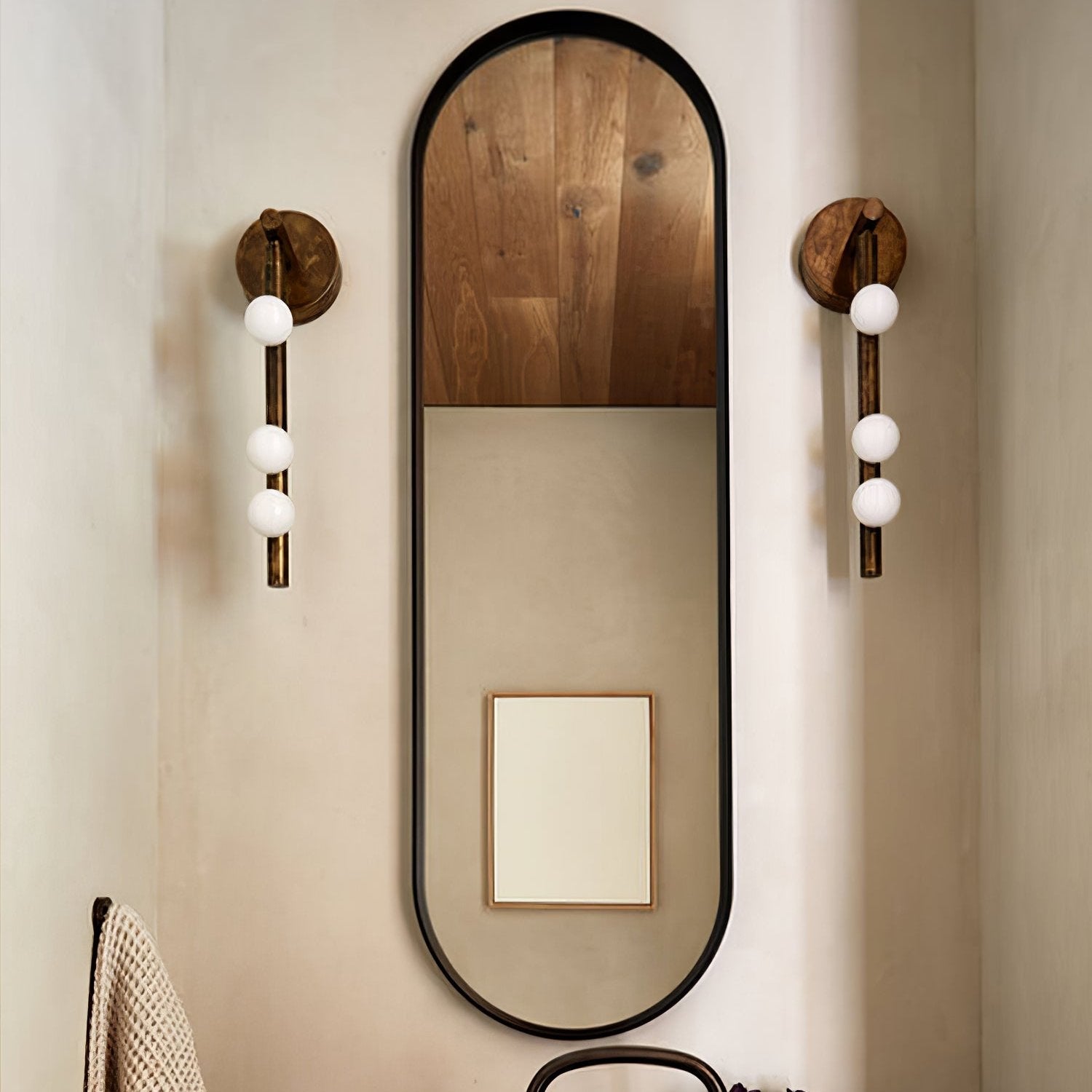 Wall Light Base | Multi-Head Vertical Design