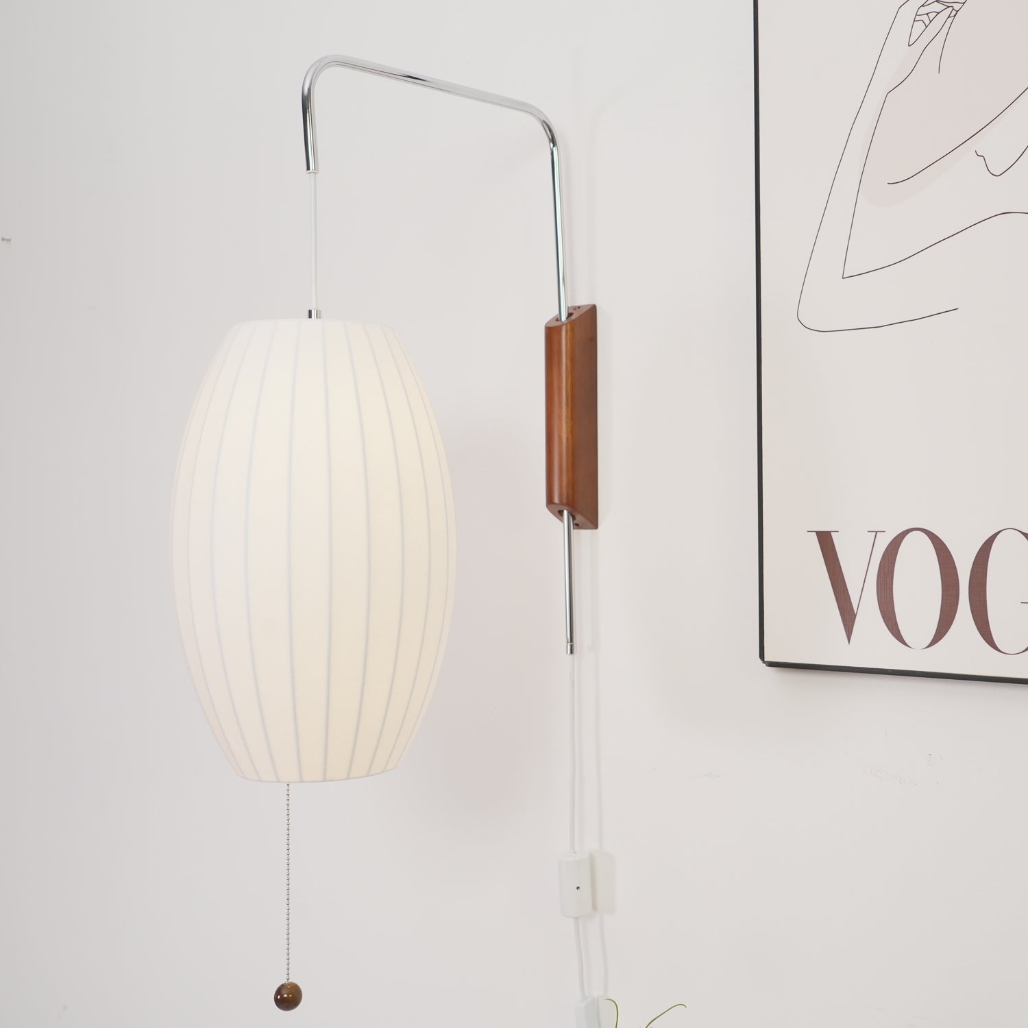 Bedroom Wall Light | Swivel Globe Design