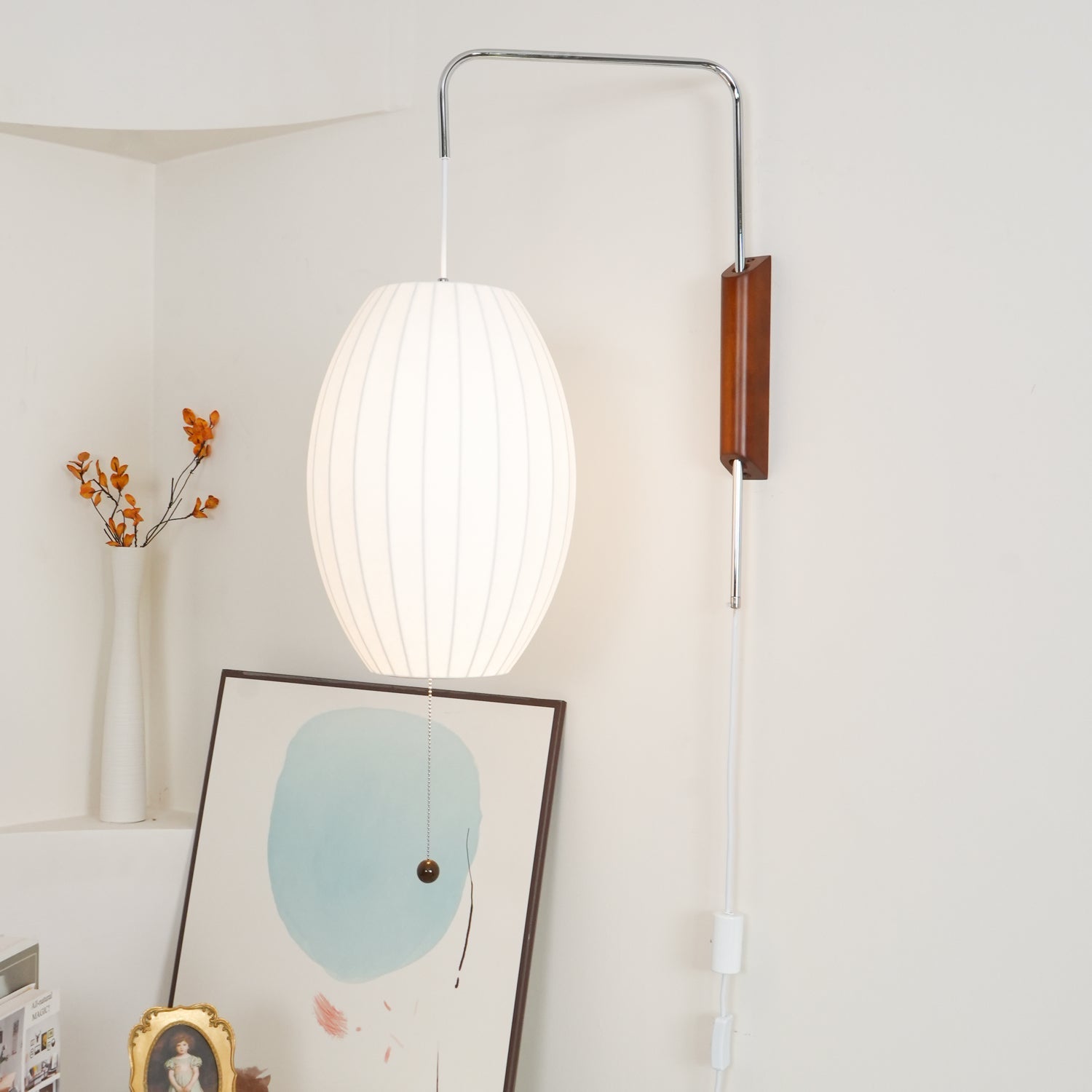 Bedroom Wall Light | Swivel Globe Design