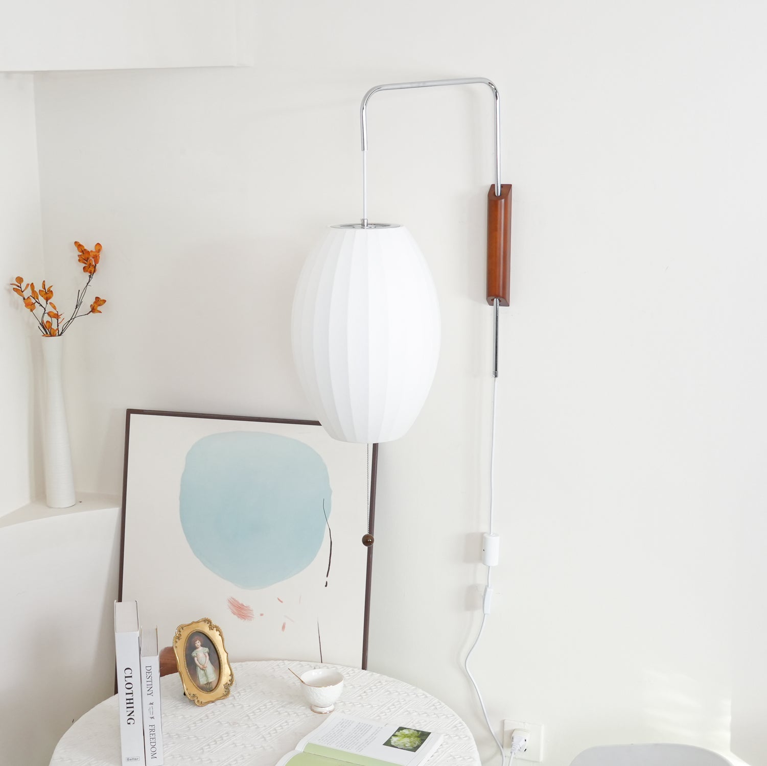 Bedroom Wall Light | Swivel Globe Design