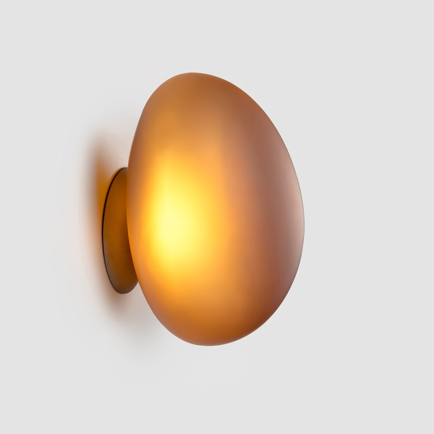 Wall Light Oval | LED Glass Fixture