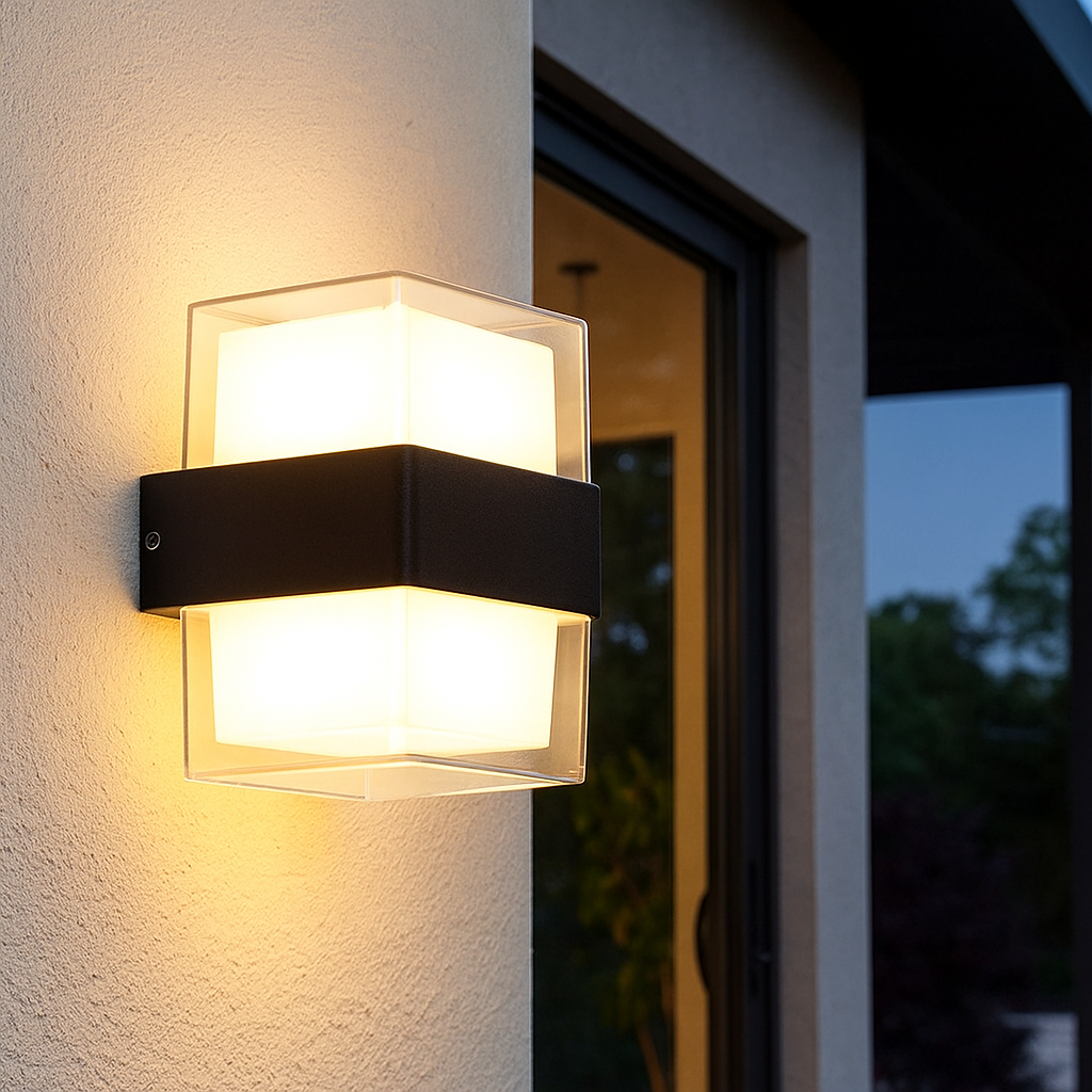 Waterproof Motion Sensor LED Wall Light | Outdoor IP66 Porch & Garden Lamp