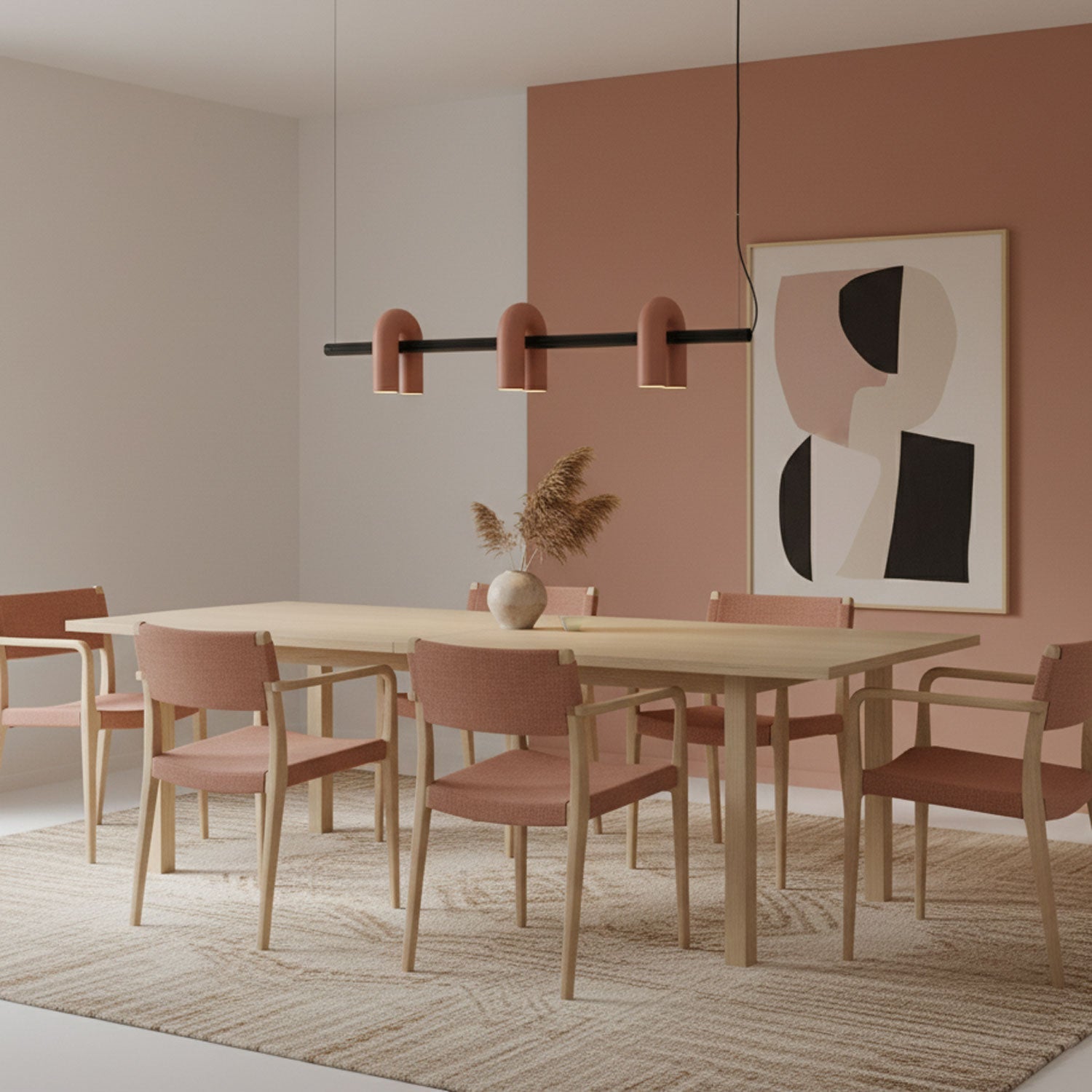 Modern Chandelier | U-Shape Ceiling Light Fixture