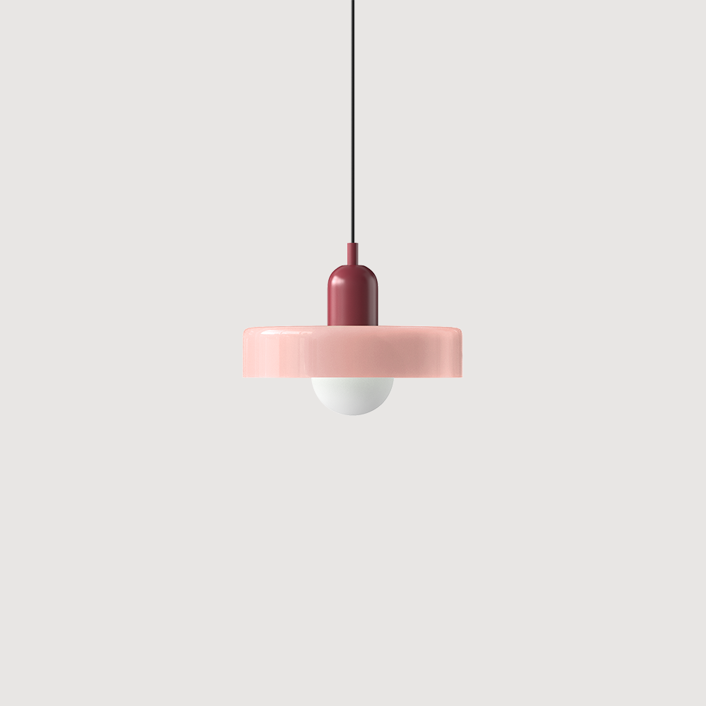 Dining Room Modern Pendant Light | Colorful Bauhaus Glass
