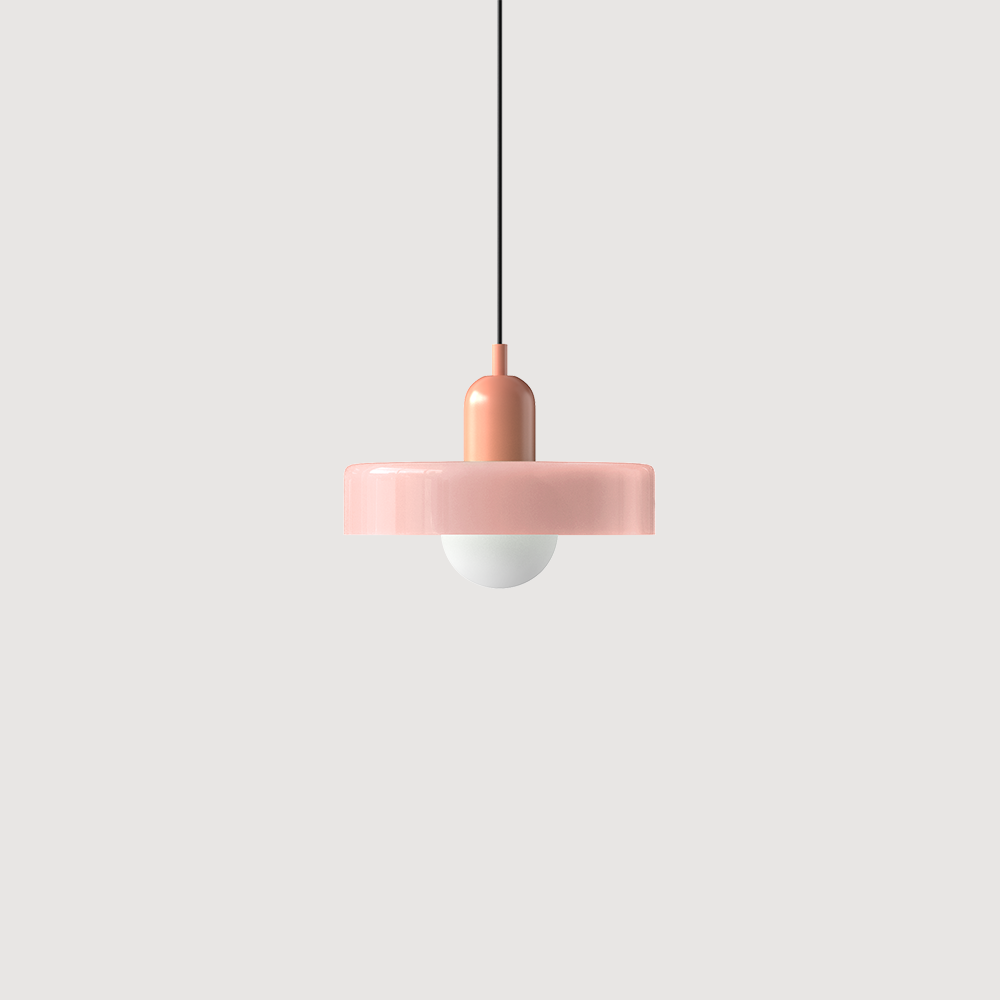 Dining Room Modern Pendant Light | Colorful Bauhaus Glass
