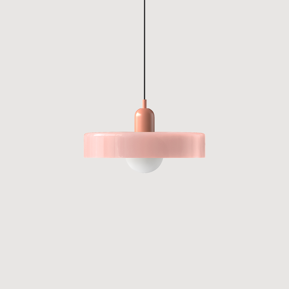 Dining Room Modern Pendant Light | Colorful Bauhaus Glass