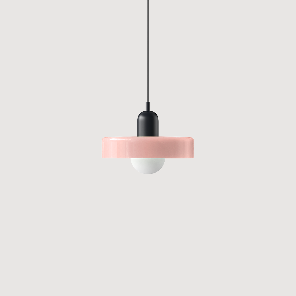 Dining Room Modern Pendant Light | Colorful Bauhaus Glass