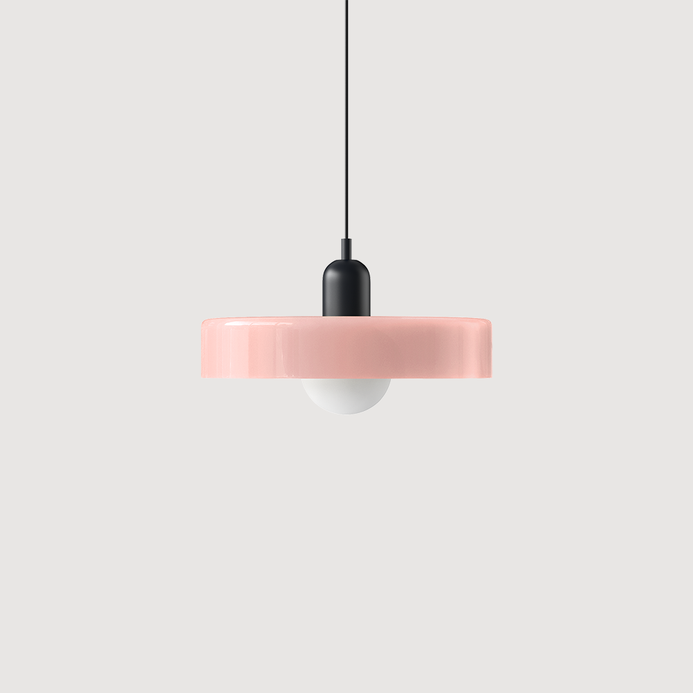 Dining Room Modern Pendant Light | Colorful Bauhaus Glass