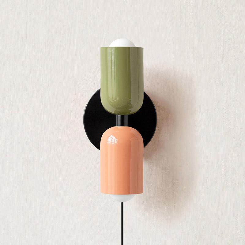 Wall Light Modern | Dual Cylinder Fixture