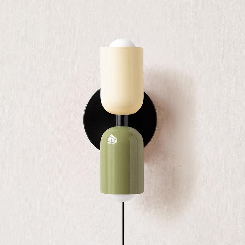 Wall Light Modern | Dual Cylinder Fixture