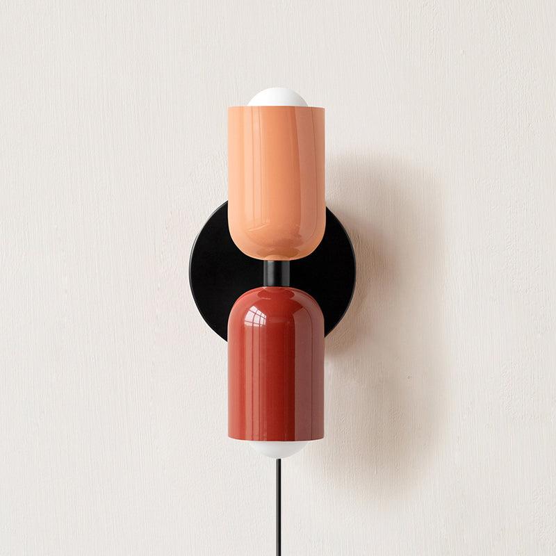 Wall Light Modern | Dual Cylinder Fixture