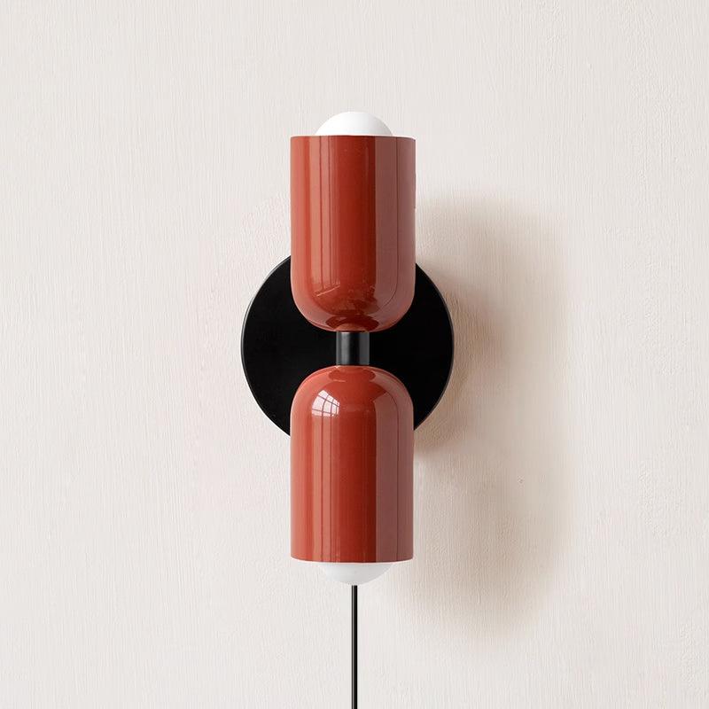 Wall Light Modern | Dual Cylinder Fixture