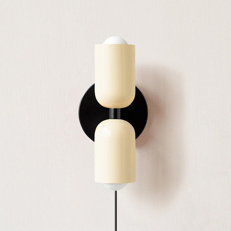 Wall Light Modern | Dual Cylinder Fixture