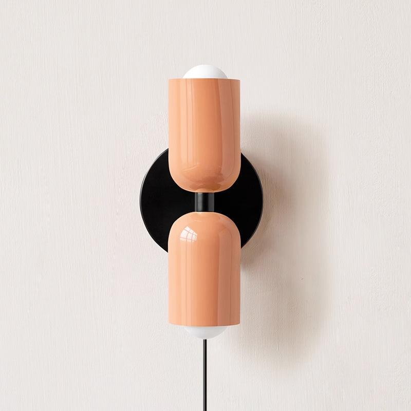 Wall Light Modern | Dual Cylinder Fixture