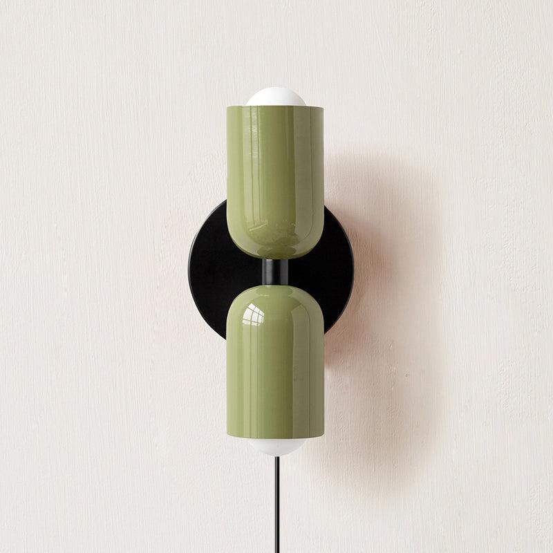 Wall Light Modern | Dual Cylinder Fixture