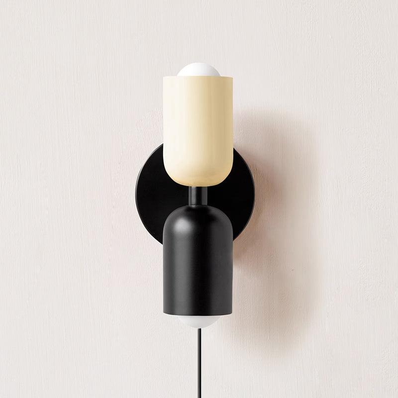 Wall Light Modern | Dual Cylinder Fixture