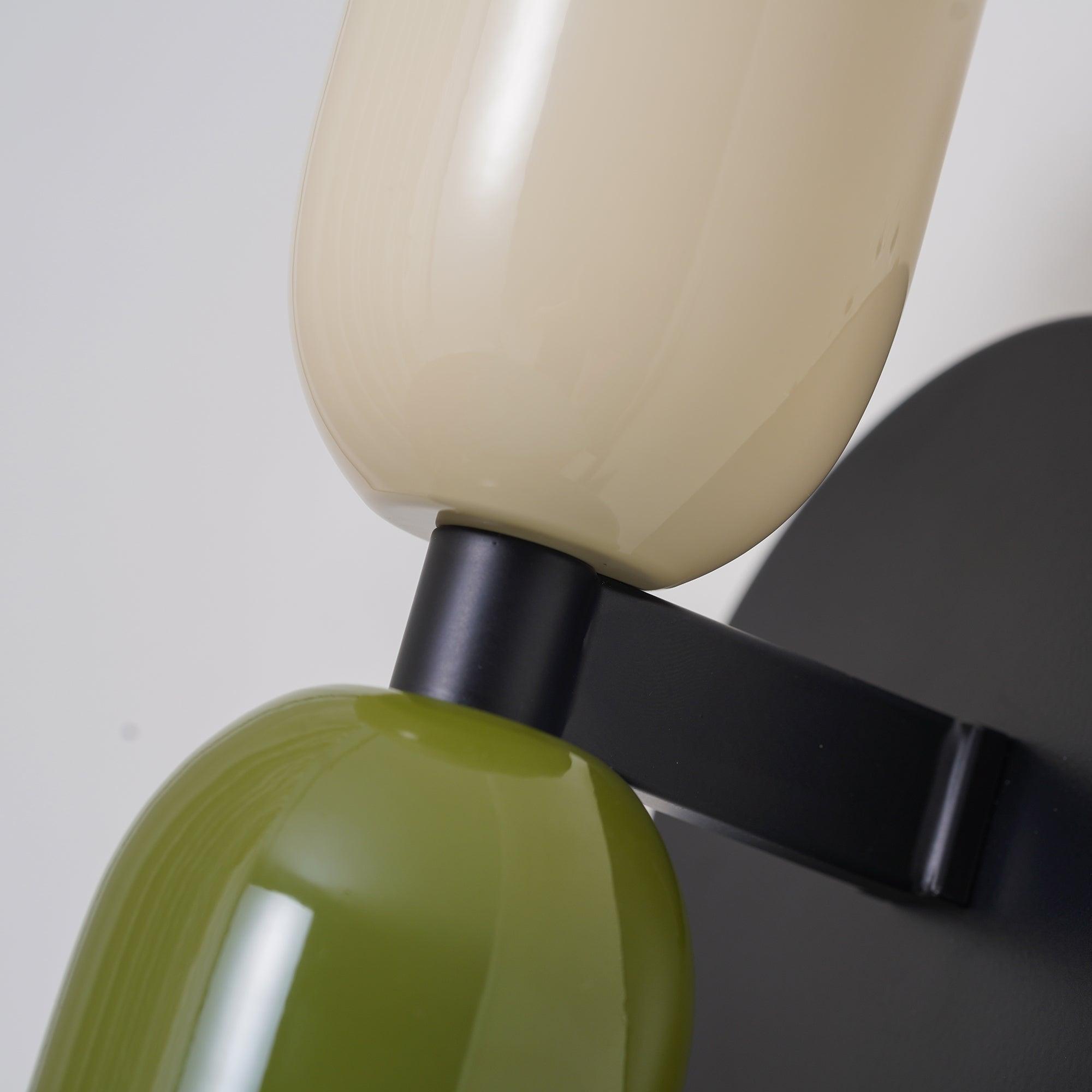 Wall Light Modern | Dual Cylinder Fixture