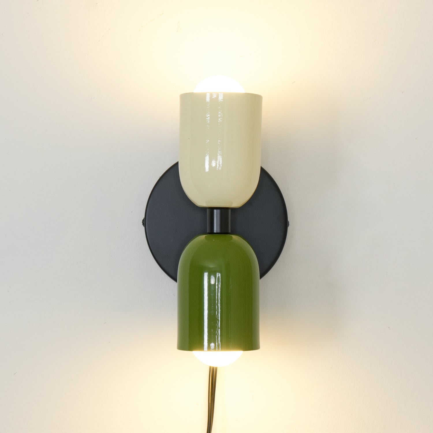 Wall Light Modern | Dual Cylinder Fixture