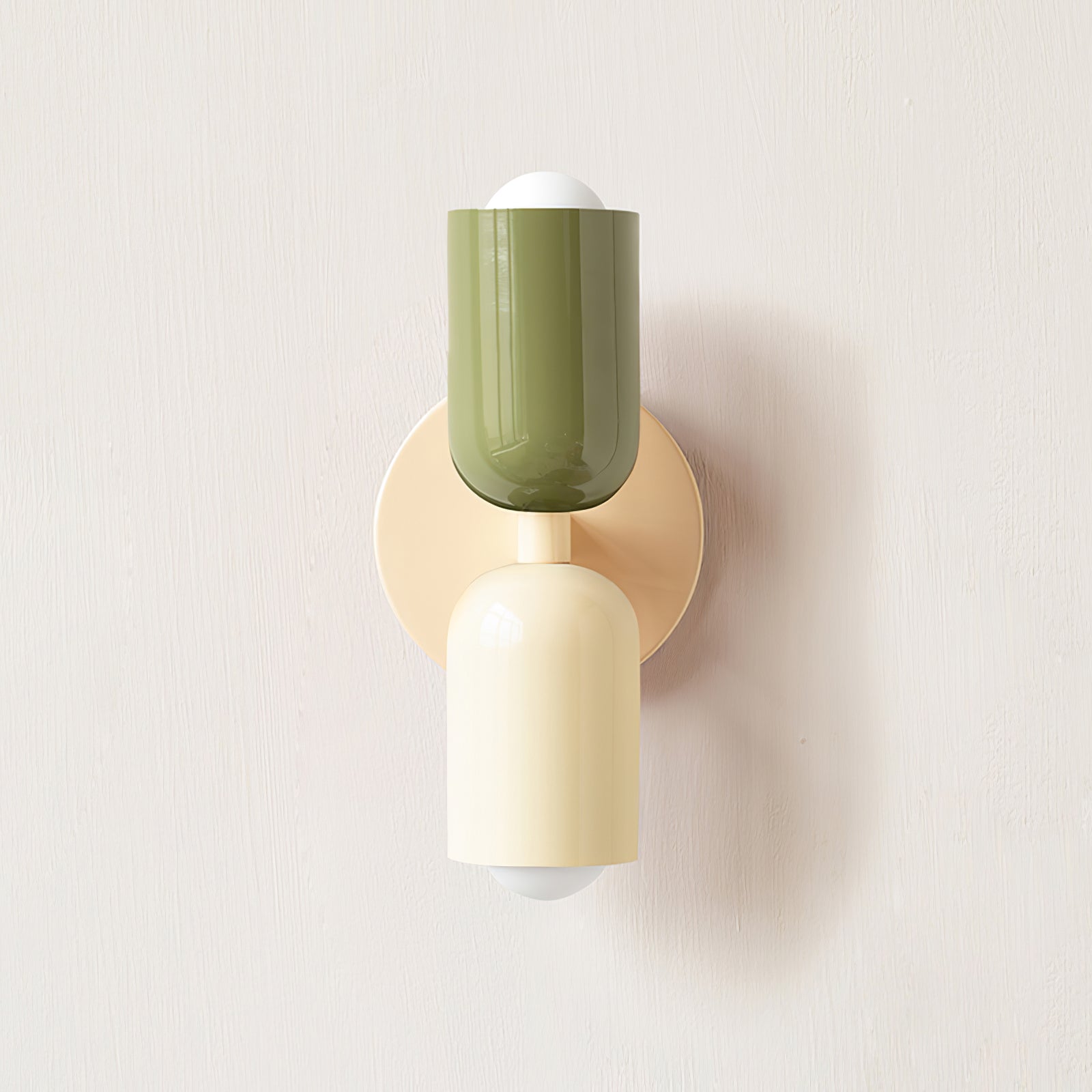 Wall Light Modern | Dual Cylinder Fixture