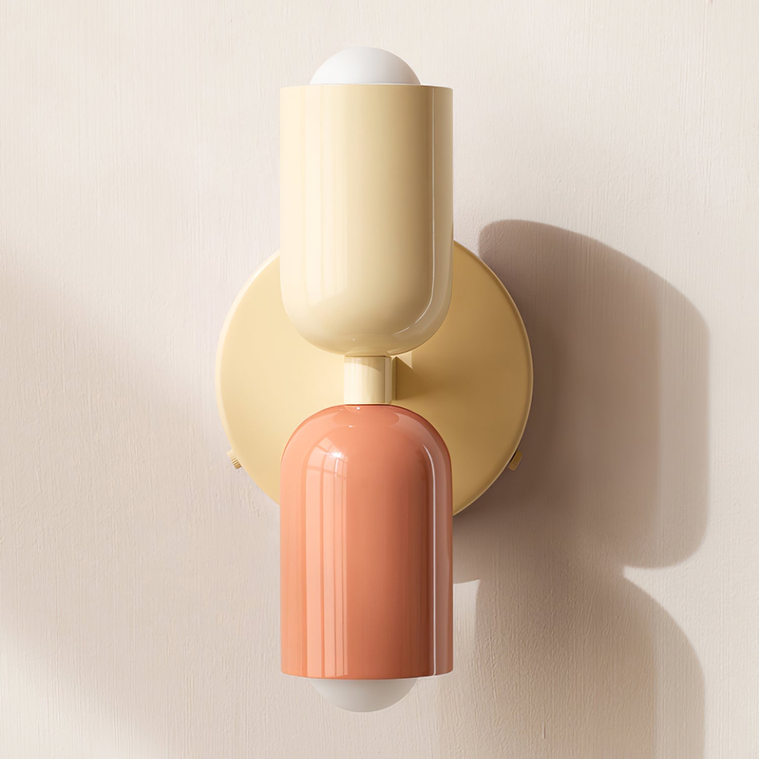 Wall Light Modern | Dual Cylinder Fixture