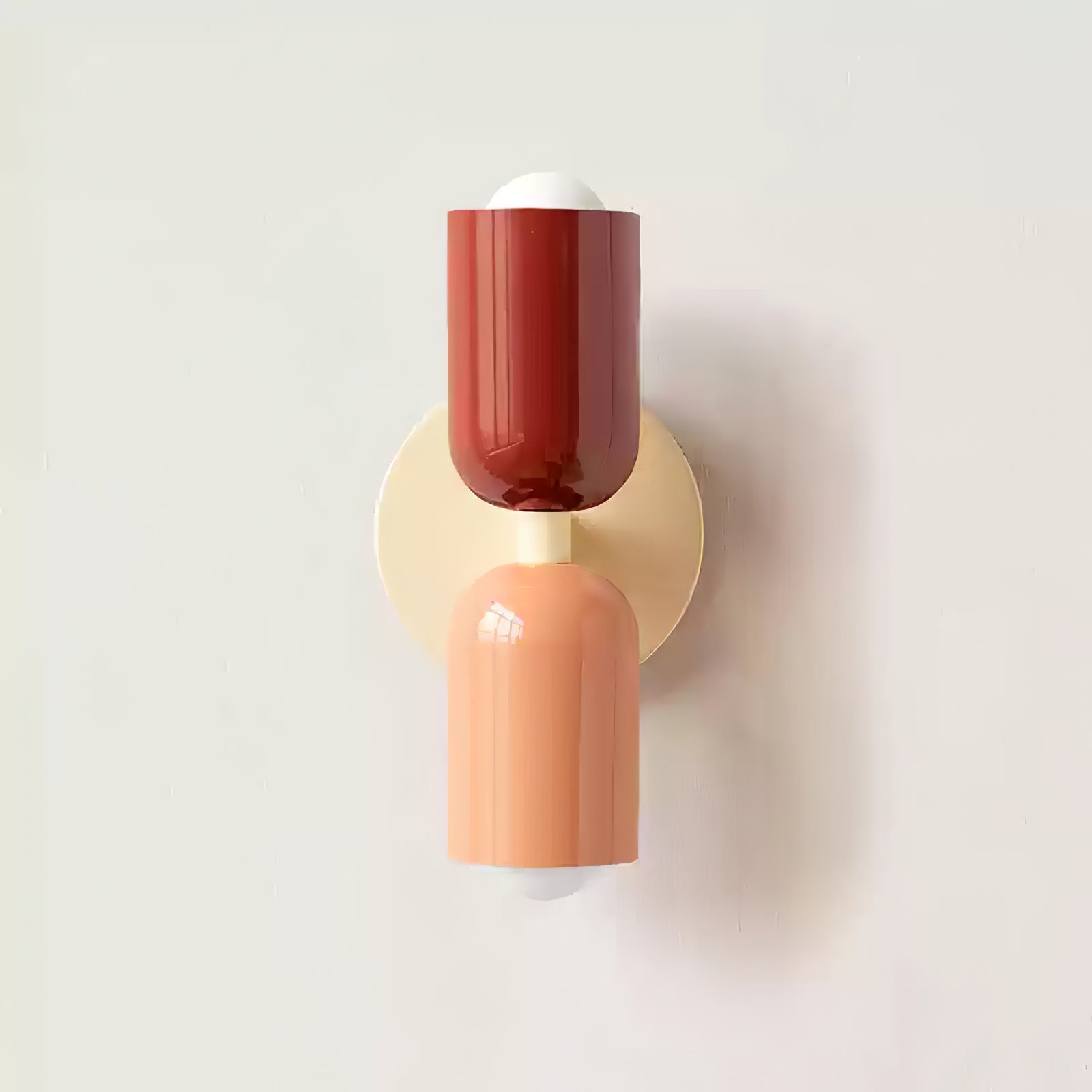 Wall Light Modern | Dual Cylinder Fixture