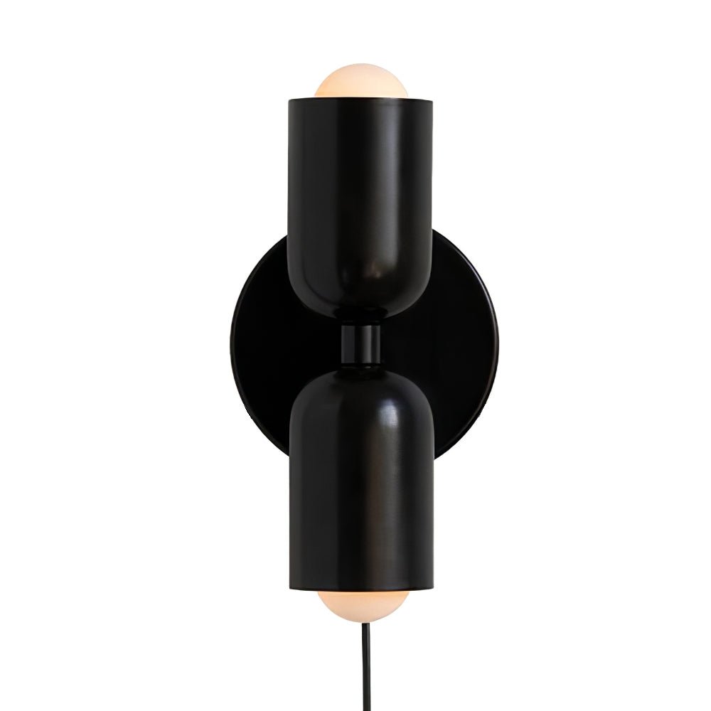 Wall Light Modern | Dual Cylinder Fixture