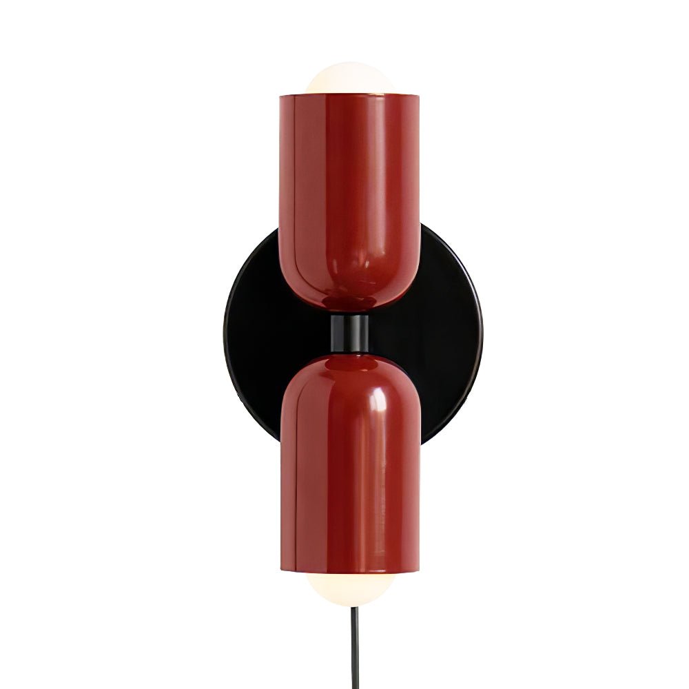 Wall Light Modern | Dual Cylinder Fixture