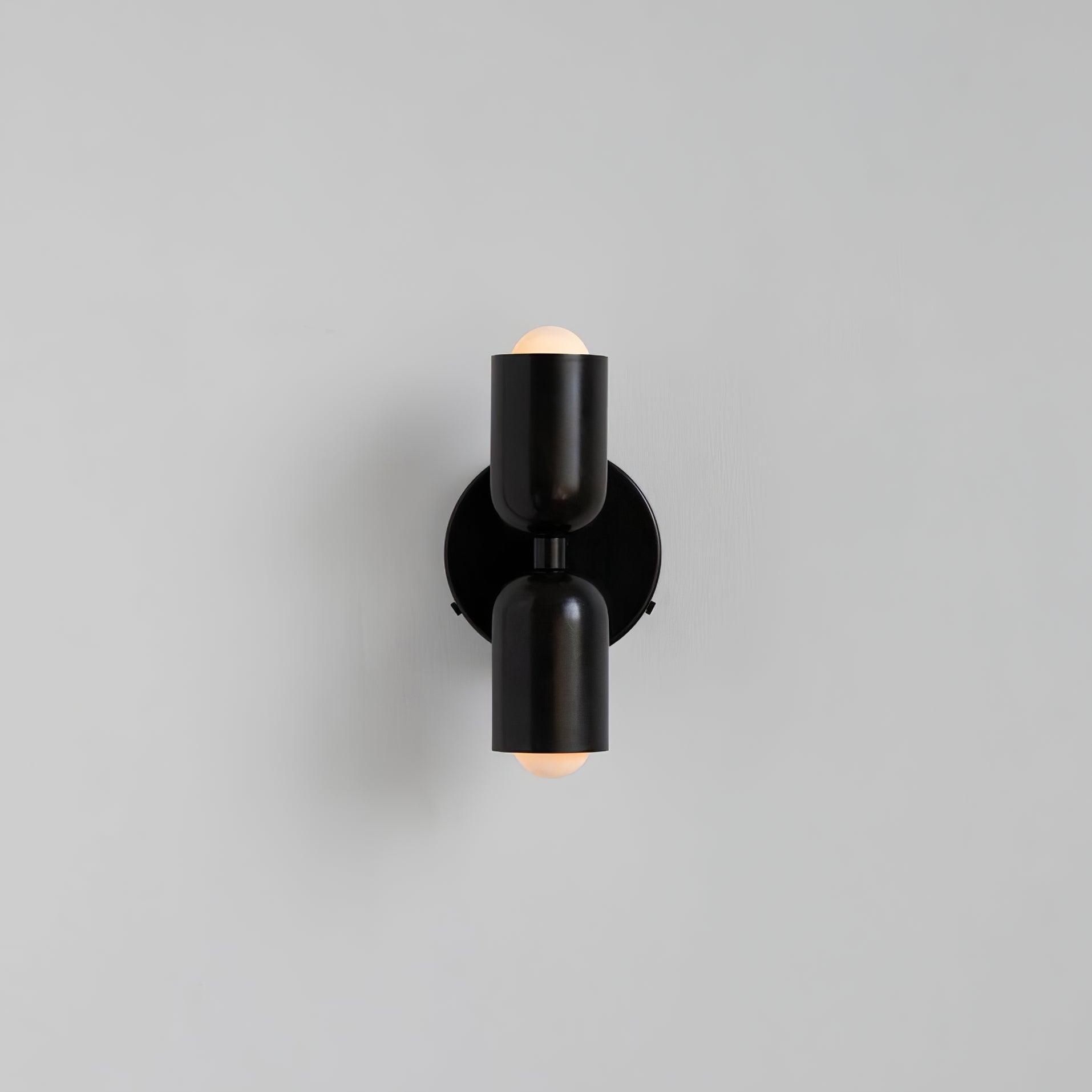Wall Light Modern | Dual Cylinder Fixture