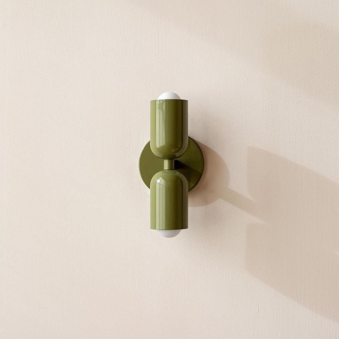 Wall Light Modern | Dual Cylinder Fixture