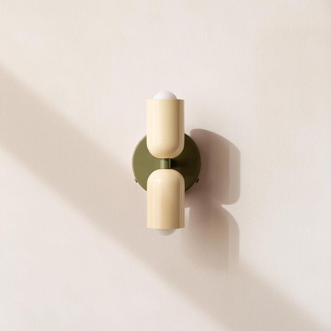 Wall Light Modern | Dual Cylinder Fixture