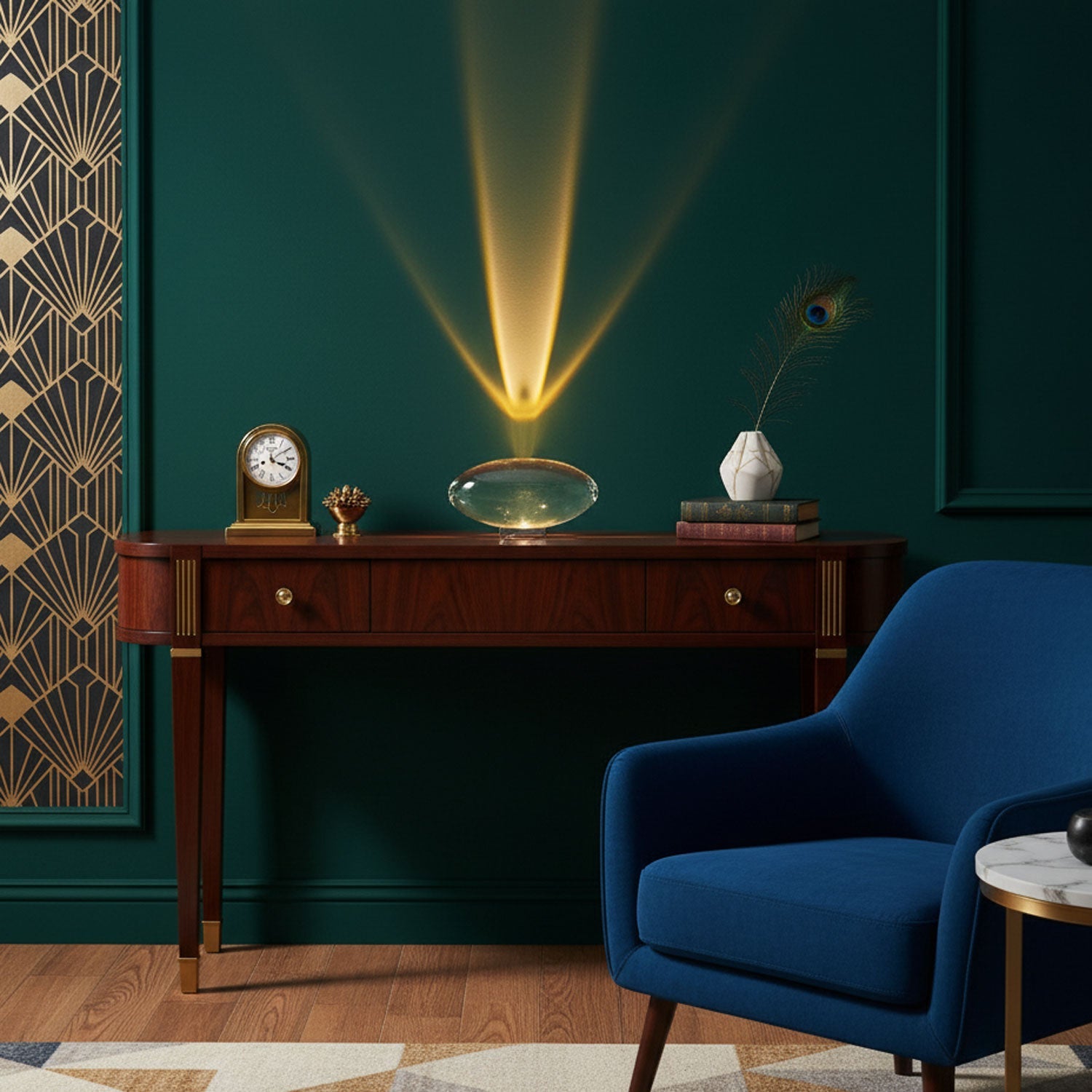 Table Lamp | Oval LED Lighting