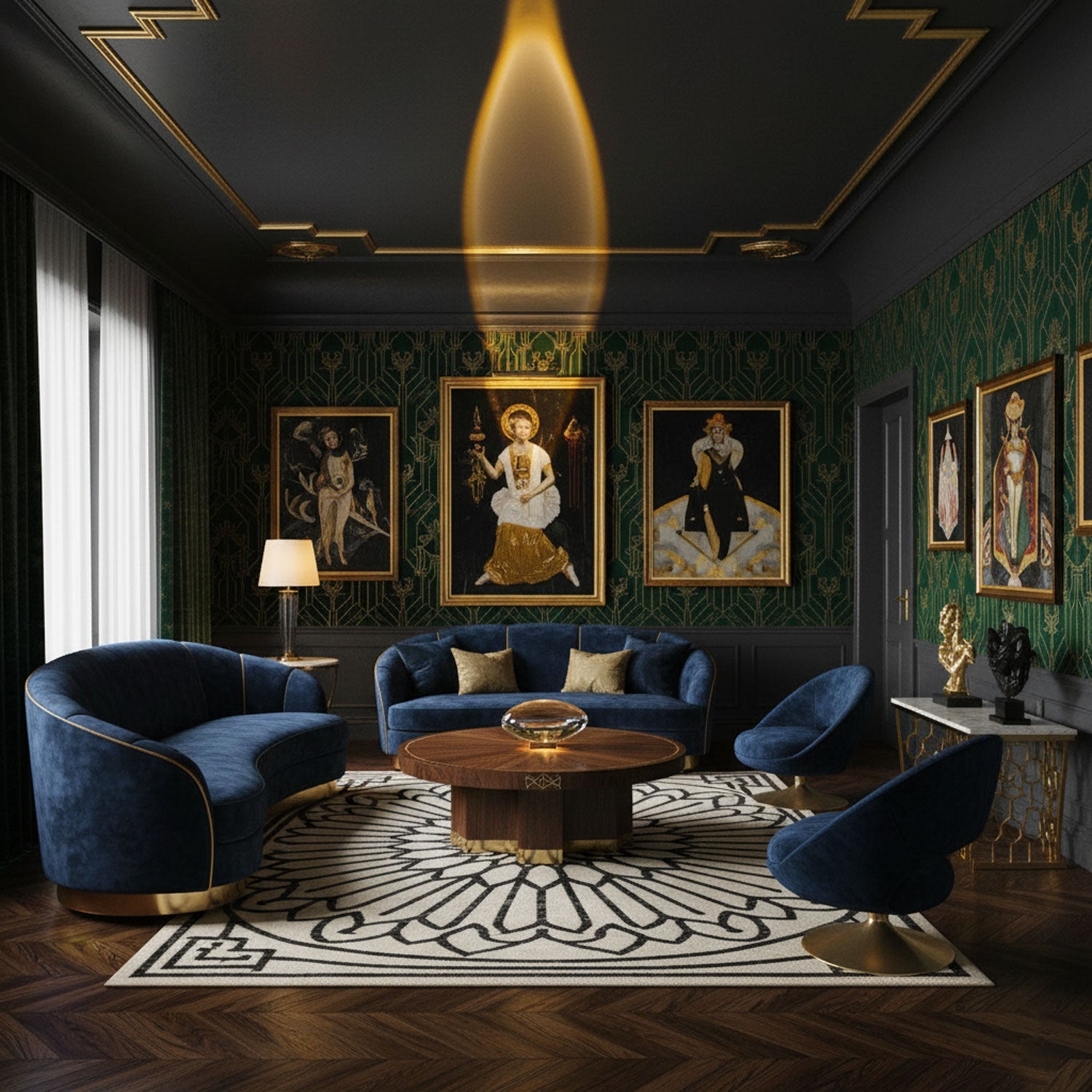 Table Lamp | Oval LED Lighting