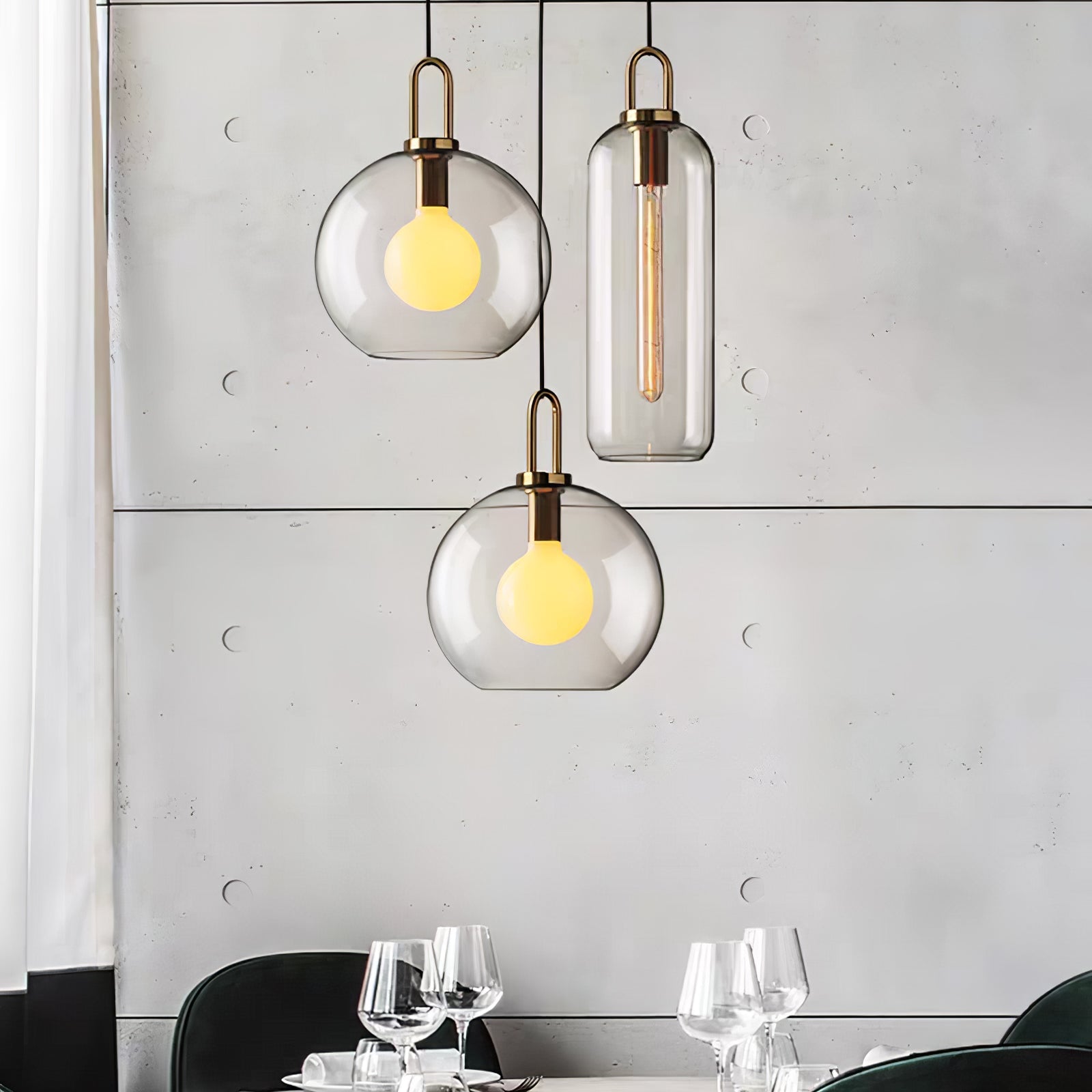 Pendant Light | Modern Globe Pendulum Lamp