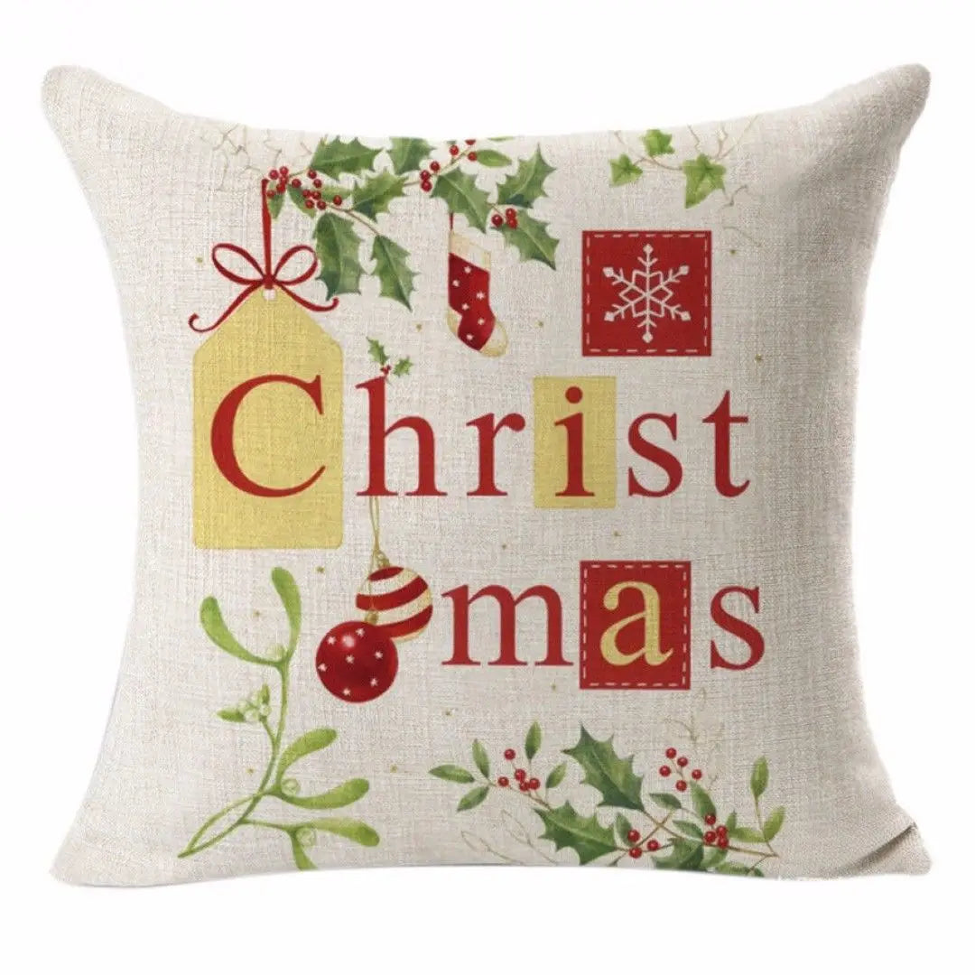 Cushion Christmas Covers | Festive Pattern Design