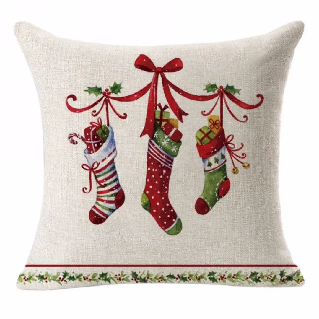 Cushion Christmas Covers | Festive Pattern Design
