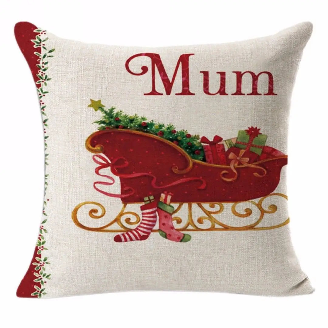 Cushion Christmas Covers | Festive Pattern Design